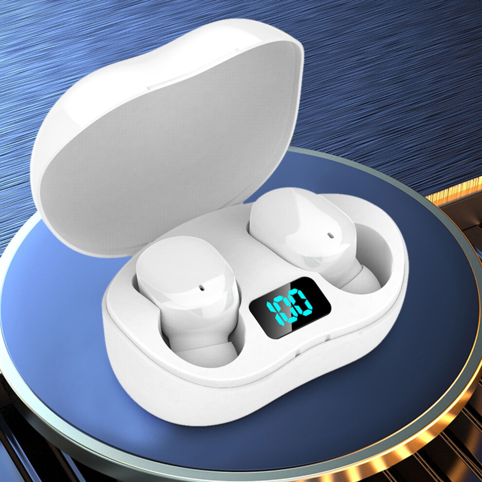 Qisiwole 9D Hifi Sound Gaming Waterproof Ipx4 Mini Earbuds Headphone Headset Led Display Touch-Control Bluetooth 5.1 Earphone Wireless Earbuds Deals 9083649930502