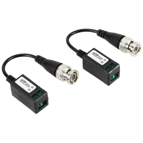 GUYUTING UTP CAT5 Video Transceiver ESCAM 202A Interference Rejection Transceiver Applicable for PAL/NTSC/SECAM 2