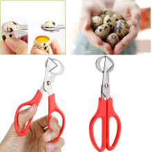 lulshou Stainless Steel Quail Eggs Cutter Scissors Kitchen Eggs Shears Tool Opener Eggs Cutter