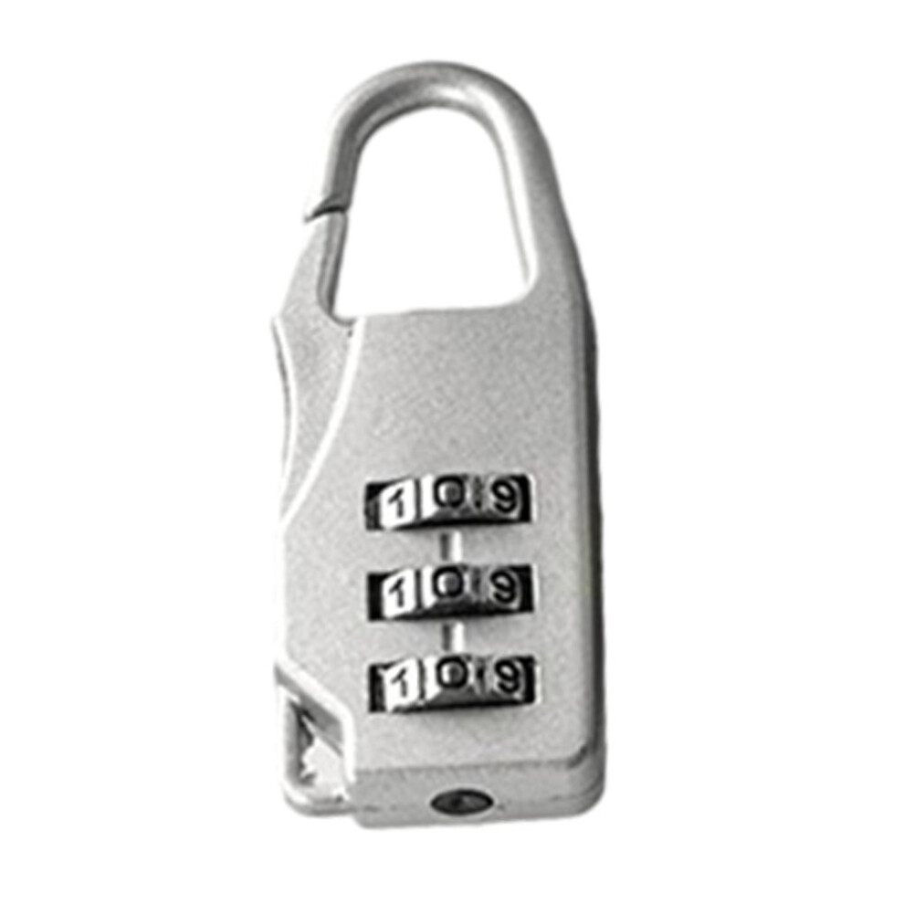 Anti-Theft Mini 3 Digit Combination Password Padlock Outdoor Travel Luggage 9083649930397