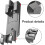 Wall Mount Docking Station for Dyson V6 DC34 DC35 DC58 DC59 DC61, DualMode Stable Storage 1pc 2