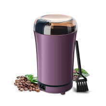 Electric Coffee Grinder with Stainless Steel Blades, OneTouch Control, 8Cup Capacity, Purple