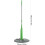 Floor Cleaning Mop 2 in 1 Microfiber Spin Mop 360 Degree Rotating Flat Mop Wall Mounted Storage 5