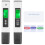Water Tester Kit Including Digital pH Meter TDS EC Tester Auto Temperature Compensation Feature Mini Portable Model Auto Off Function Calibration 1