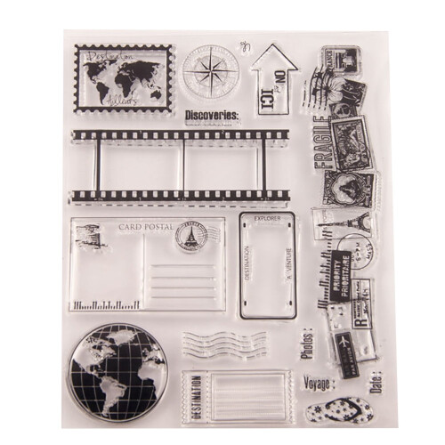 Eease Clear Silikonestempler til DIY Scrapbooking og Journaling