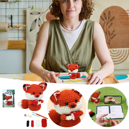 Beginner Crochet Crochet Kit Crochet Kit for Starters with Instructional and Step-by-Step Video Tutorials Complete Crochet Accessories 1