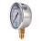 Μανόμετρο χαμηλής πίεσης0-1Bar0-15PSI1/4 ίντσα68mm Υδραυλικό μετρητικό πίεσης νερού με 3