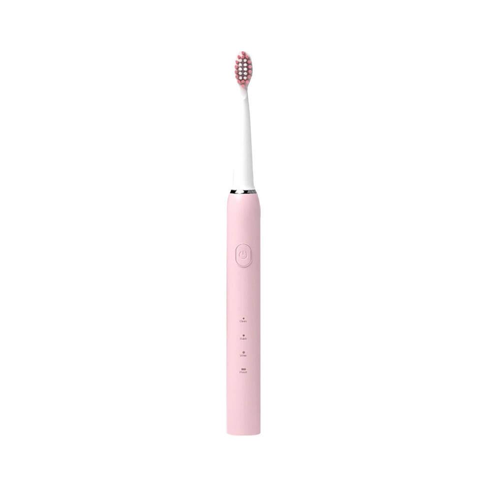 Portable Travel Toothbrush, Sonic Battery Operated, 2,000 Strokes/Min, 4 Heads + AA Battery, compatible with on-the-go use