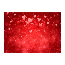 210X150Cm Valentine'S Day Background Cloth Love Flower Photo Material Photography Background Cloth, G