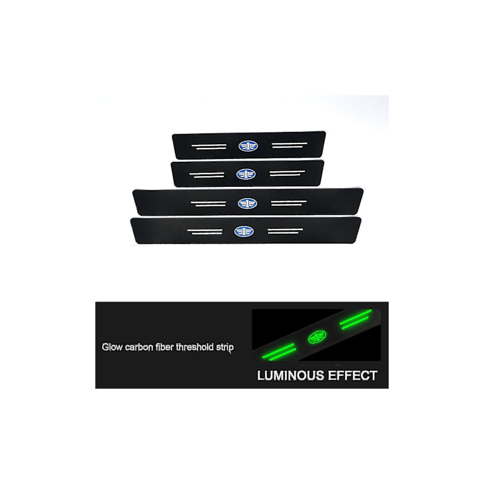 Auto Door Sill Protector Anti-Scratch Door Sill Protector For Vehicle Accessories_llk13 Faw 4Pcs 9395123860053