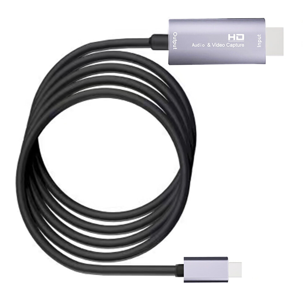 Portable Usb-C Hdmi Capture Card 4K Input, 1080P Output For Video Recording And Live Streaming 9395123860671