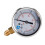 Μανόμετρο χαμηλής πίεσης0-1Bar0-15PSI1/4 ίντσα68mm Υδραυλικό μετρητικό πίεσης νερού με 4