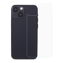 Compatible avec la coque arrière en verre trempé 0,3 mm pour iPhone 13 Mini
