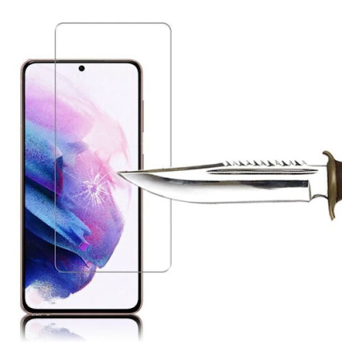 Προστατευτικό οθόνης - VCOMP - συμβατό με Samsung Galaxy S21+ 5G - Σκληρυμένο γυαλί - Συσκευασία 2