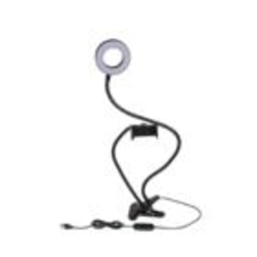 Vlog & Streaming Package for Mobile - LED Ring & Holder Black 2