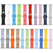 Kompatibilné s Apple Watch 38/40/41 mm - štýlový silikónový remienok NORTH EDGE, ružovo-červený, veľkosť M