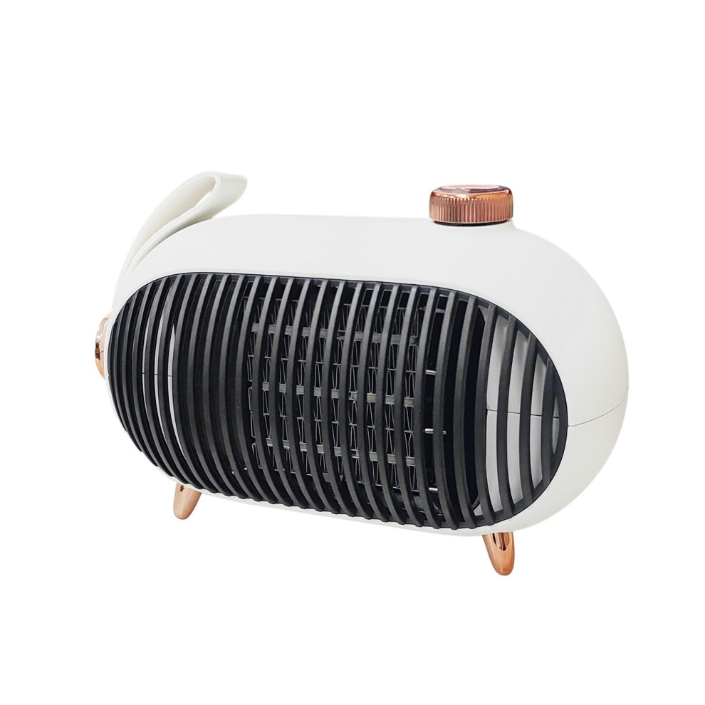Xerdsx Space Heaters 220V, Mini Desktop Heater For Indoor Use, Mute Hot Blower For Office, Bedroom, Household, European Standard 9395123862590