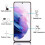 Προστατευτικό οθόνης - VCOMP - συμβατό με Samsung Galaxy S21+ 5G - Σκληρυμένο γυαλί - Συσκευασία 2