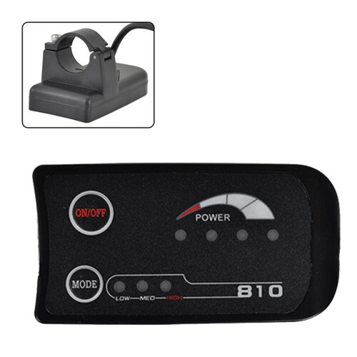 Display LED de 5 pinos S810 para Bicicleta Elétrica, 48V. 1