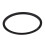 77 mm linseadapterring i svart metall for filterholder i P-serien 2