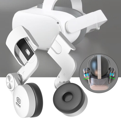 SUSUchens1Pair B2 Cuffie antirumore, compatibili con Oculus Quest2, regolabili e comode per visore VR
