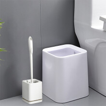 Ofertas da Cyber Monday 2024: Escova de vaso sanitário com cerdas rígidas e conjunto de limpeza compacto Viflosae para banheiro, armazenamento que