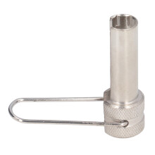 Cable TV F Plug Tool Puller, Digital Line Network Tool, Aluminum Alloy, Suitable for 75-5 and RG6 Wire - Metric and Imperial