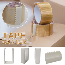 Racsoh Serrated Office Plastic Tape Cutter Home Portable Cutter