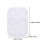 30 Pcs Rectangular Color Palette Paint Plastic Painting Orifice Plate Pallets for 3