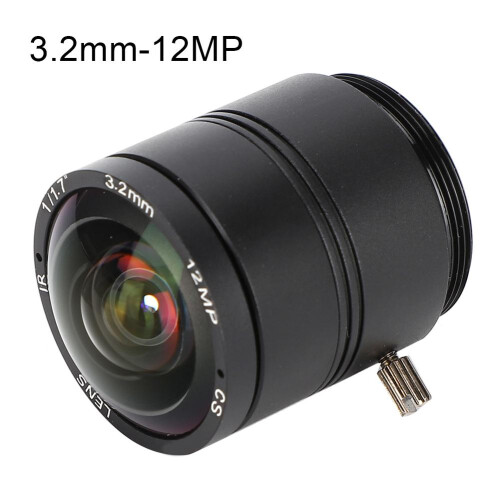 Φακός κάμερας ασφαλείας Eatbuy F1.2CCTV με φακό ασφαλείας από κράμα αλουμινίου, εύκολη