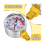 4 τεμάχια Μετρητής πίεσης αέρα 0-200Psi, Μετρητής συμπιεστή αέρα 1,57 ιντσών 5