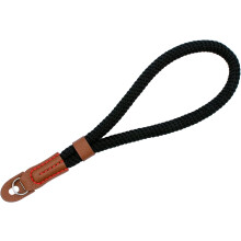 Alça de pulso para câmera Chuanquan, cordão de segurança ajustável para câmeras SLR e mirrorless, cor preta.