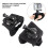 2 pezzi Supporto da polso girevole a 360 gradi compatibile con GoPro, colore nero 7
