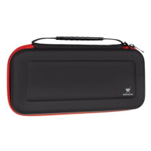 Capa protetora compatível com Nintendo Switch: Resistente a impactos e prática, na cor preta.