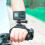 2 pezzi Supporto da polso girevole a 360 gradi compatibile con GoPro, colore nero 5