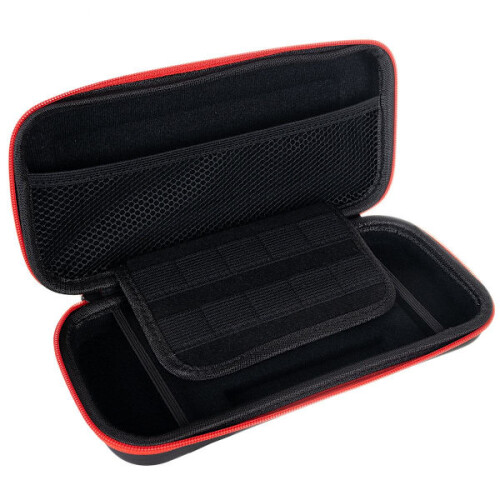 Capa protetora compatível com Nintendo Switch: Resistente a impactos e prática, na cor preta. 2