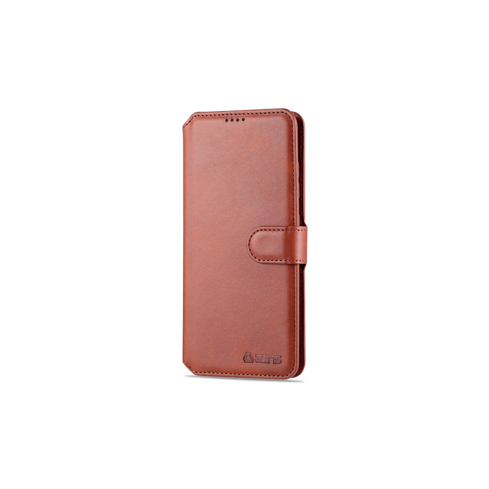 Stylish Wallet Case - Compatible With Samsung Galaxy A41 Brown 9395123955384