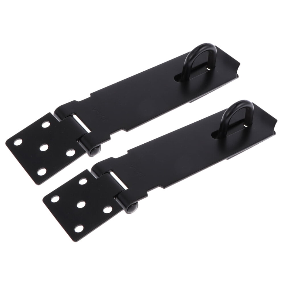 2Pcs Padlock Hasp Door Clasp Hasp Stainless Heavy Duty Hasp For Windows Doors 9395123955605