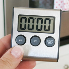 Magnet na držiak, kovový odpočítavací časovač, železná škrupina, časovač, kuchynský magnet na chladničku