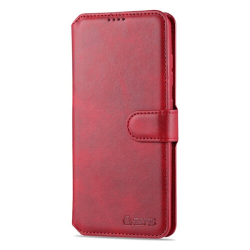 Étui portefeuille élégant - compatible avec Samsung Galaxy A41 (marron) 1