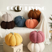 Soft Pumpkin Pillow Pumpkin Plush Toy Sofa Cushion Halloween Decoration Gift