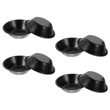 8 Pcs Egg Tart Mold Pasties Mini Pie Pans Fruit Molds Bakery Tools Reusable Quiche Bakeware Nonstick Tart Molds