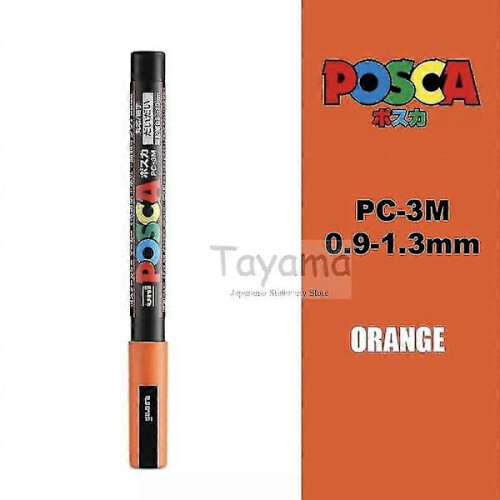1 τεμάχιο Uni Posca Pc-3m Χρωματιστό Στυλό - Πολύ Λεπτό, Μαρκαδόροι 0,9-1,3 χιλ. με βάση το