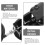 3 Count Switch Riser and Recliner Chairs Release Handle Child Replacement Parts Lever Tool 4
