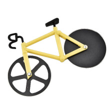 Cortador de pizza Perfect Alley Roller, cortador de pizza creativo para cocina con forma de bicicleta.