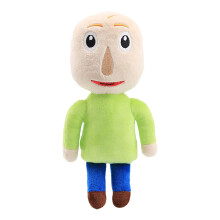 Muñeco verde con regla, compatible con juguetes educativos. Almohada de peluche suave y realista para niños. Regalo perfecto para los aficionados a