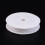 Plastic Empty Spools for Wire Thread Bobbins White 8.2x1.5cm 3