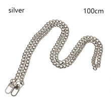 Bandoulière chaîne pour sac à main ARGENT 100 cm - vente immédiate argent 100 cm