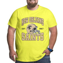 NOS_Saints miesten isot ja pitkät urheilujalkapallojoukkueen logolla varustetut lyhyet hihat baseball-faneille tarkoitetut T-paidat