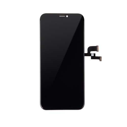 Écran LCD compatible avec iPhone XS - Garantie à vie - Noir